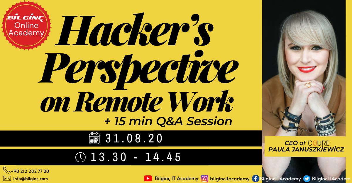 Hacker's Perspective on Remote Work